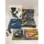 GROUP OF TOYS AND MODELS ATLAS EDITIONS LANCASTER