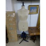 VINTAGE STOCKMAN MANNEQUIN / DRESS MAKERS DUMMY ON