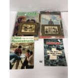 CHINESE RELATED ITEMS INCLUDING TWO EARLY PHOTOGRAPHS, THE RIOT IN HONG KONG 1967 BOOK AND MORE