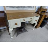 PAINTED PINE DRESSING TABLE