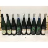 NINE BOTTLES OF GERMAN WINE INCLUDING PIEROTH 2006