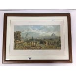 TWO FRAMED AND GLAZED PRINTS BY LEIGHTON BROTHERS