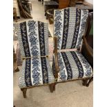 TWO RUSTIC FRENCH CHAIRS