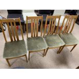 FOUR DANISH MID-CENTURY FARSTRUP DINING CHAIRS