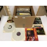A COLLECTION OF ALBUMS VINYL LPS INCLUDING TEMPTATIONS BOB DYLAN AND GLADYS KNIGHT