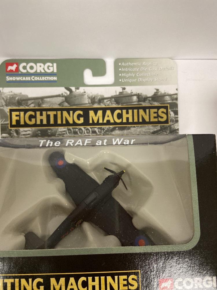 SIX CORGI SHOWCASE COLLECTION "FIGHTING MACHINES" DIE CAST MODELS OF MILITARY AIRCRAFT, INCLUDING; - Image 4 of 7