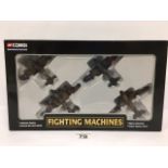 CORGI SHOWCASE COLLECTION FIGHTING MACHINES 'BATTLE OF BRITAIN MEMORIAL FLIGHT' SET OF FOUR PLANES