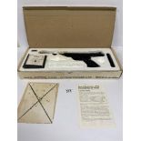 A VINTAGE BSA SCORPION AIR PISTOL, .177, NUMBER PA46279, IN ORIGINAL BOX