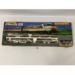 A HORNBY RAILWAY INTERCITY 225 ELECTRIC TRAIN SET IN ORIGINAL BOX, R696