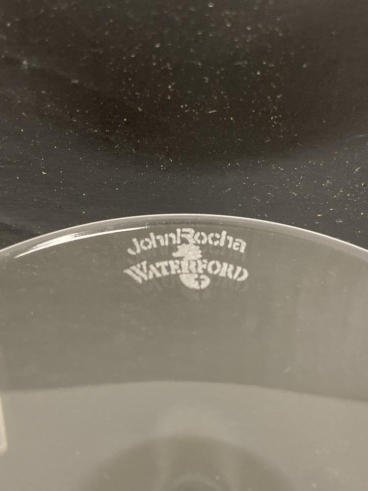 A PAIR OF JOHN ROCHA AT WATERFORD CRYSTAL "IMPRINT" WHITE WINE GLASSES, 114681, IN ORIGINAL BOX, - Image 3 of 4