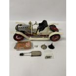 A MAMOD CREAM STEAM CAR SA1, 39CM WIDE