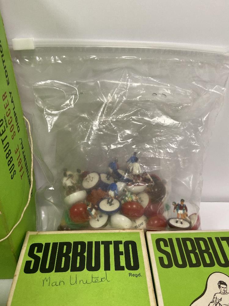 A COLLECTION OF SUBBUTEO TABLE SOCCER TOYS, INCLUDING; CONTINENTAL DISPLAY EDITION, A MATCH SCORE - Image 4 of 21