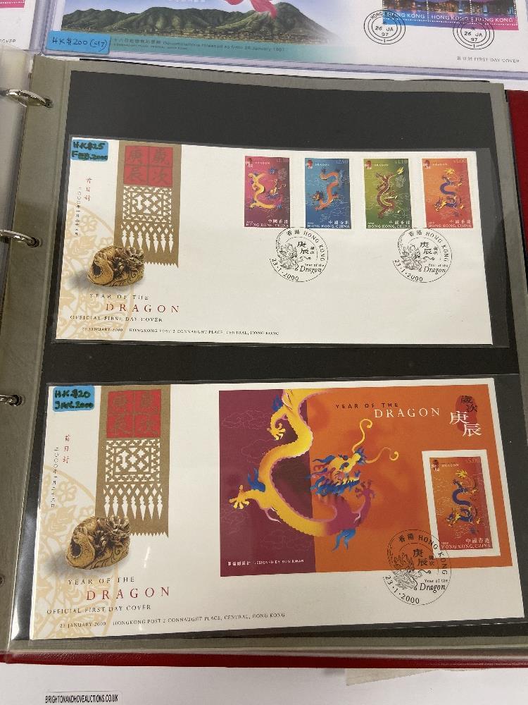 A FIRST DAY COVER ALBUM CONTAINING COVERS FROM HONG KONG, INCLUDING NUMEROUS RELATING TO HANDOVER OF - Image 8 of 8