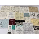 A COLLECTION OF CRICKET SPORTING EPHEMERA FROM KENT, INCLUDING KENT COUNTY CRICKET CLUB ANNUALS,