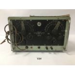 A VINTAGE TELECHECK AND MARKER GENERATOR FOR BANDS I AND III, MODEL 1322, MADE BY A C COSSOR LTD,