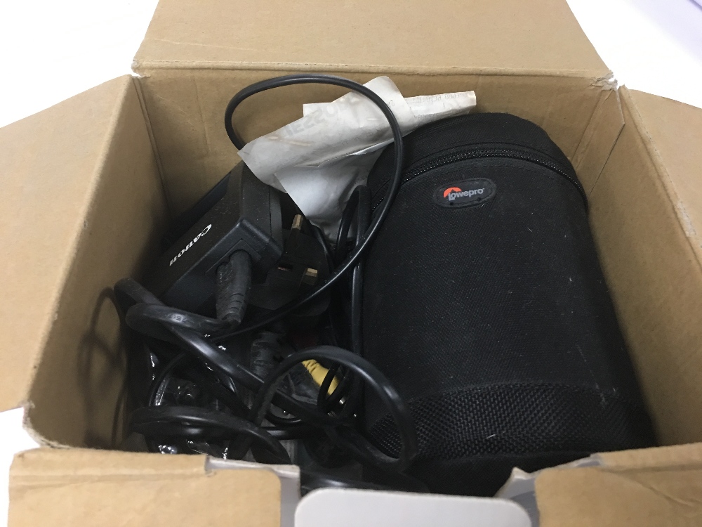 A CANON EOS 500D DIGITAL SLR CAMERA IN ORIGINAL BOX WITH ACCESSORIES, INCLUDING EFS 18-55MM LENS, EF - Image 5 of 5