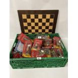 A COMPLETE DEAGOSTINI HARRY POTTER CHESS SET TOGETHER WITH THE CHESS MAGAZINES AND OTHER HARRY