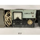 A LAB GEAR UHF SIGNAL STRENGTH METER, E5108, SERIAL NO U37563, 33CM WIDE