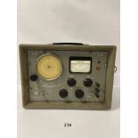 A VINTAGE MARCONI INSTRUMENTS LTD TF 894 AUDIO TESTER OSCILLATOR, 42CM WIDE