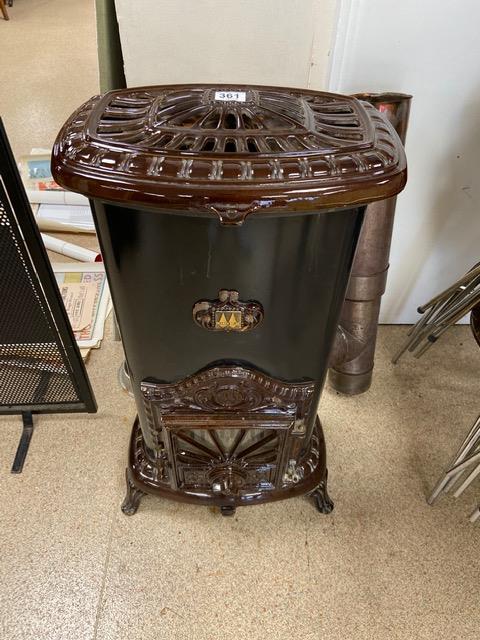 FRANCO BELGE PARISIAN 5KW MULTIFUL / WOOD BURNING STOVE - Image 9 of 9