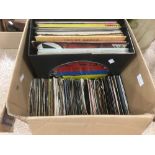 A COLLECTION OF VINYL LS AND SINGLES INCLUDING THE CLASH AND REGGAE