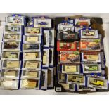 A LARGE COLLECTION OF VINTAGE DIE CAST MODEL VEHICLES, MOST BY THE OXFORD DIE CAST COMPANY, ALL