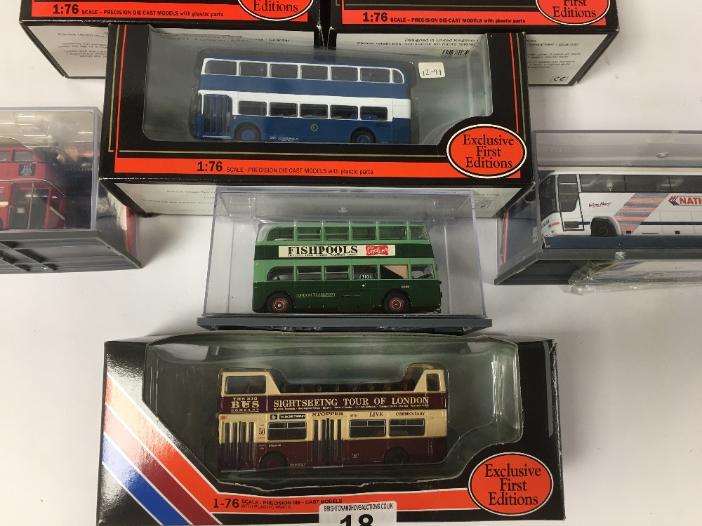 A GROUP OF DIE CAST COLLECTORS MODEL BUSES, COMPRISING ELEVEN EXCLUSIVE FIRST EDITIONS AND THREE - Image 2 of 4