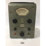 A VINTAGE AVO SIGNAL GENERATOR TYPE III, 30CM HIGH