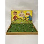 A VINTAGE RELUM TABLE SOCCER BOARD GAME IN ORIGINAL BOX (BOX AF)