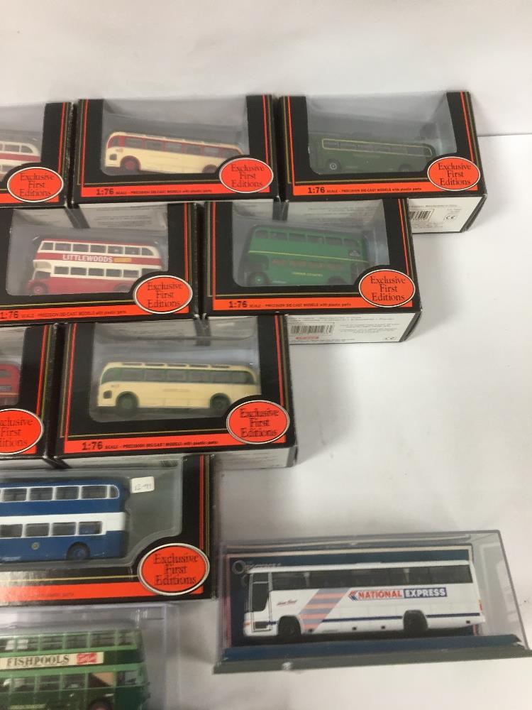 A GROUP OF DIE CAST COLLECTORS MODEL BUSES, COMPRISING ELEVEN EXCLUSIVE FIRST EDITIONS AND THREE - Image 3 of 4
