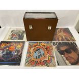 A COLLECTION OF VINTAGE VINYL ALBUMS INCLUDING 26 BOB DYLAN ALBUMS AND TWO BOX SETS