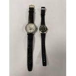 A LADIES RECORD AUTOMATIC WRISTWATCH, REF 504106, TOGETHER WITH A WM FORBES GENTS WRISTWATCH