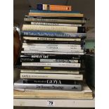 A QUANTITY OF VARIOUS ART RELATED BOOKS, INCLUDING ART NOUVEAU DRAWINGS, VAN GOGH, ROMAN ART AND