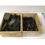 A LARGE QUANTITY OF WOODBLOCK PRINTING BLOCKS