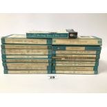 EIGHTEEN VINTAGE PELICAN BOOKS RELATING TO BRITISH AND EUROPEAN CULTURE, INCLUDING EUROPEAN PAINTING