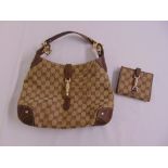 Gucci ladies handbag and matching purse