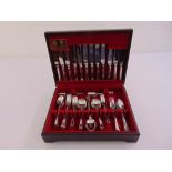 An Arthur Price canteen of silver plated flatware for six place settings
