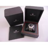 TAG Heuer Aqua Racer stainless steel gentlemans wristwatch in original packaging and documentation
