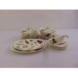 Terence Conran design Midwinter Stylecraft Saladware part dinner service for six place settings,