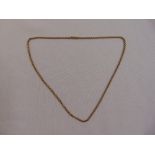 9ct gold chain, approx total weight 5.0g