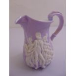 Samuel Alcock and Co. Sir Sydney Smith parian jug circa 1845