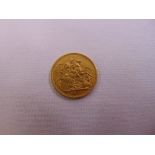 Victorian 1871 gold Sovereign