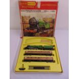 Hornby railway Flying Scotsman train set in original packaging