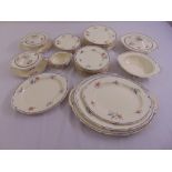 Grindleys St Clair part dinner service to include plates and serving dishes (48)