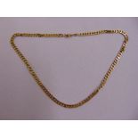 9ct yellow gold large link chain, approx total weight 19.8g