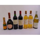 A quantity of wine and champagne to include Chateau Certan Pomerol 2001, Pauillac 1994, Chateau de