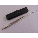 Yamaha 271 silver plated flute in original fitted case