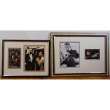 Two framed and glazed photograph collages for Robert de Niro featuring Casino with Joe Pesci, to