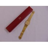 Omega Deville Quartz (1330) gentlemans wristwatch on original Omega bracelet