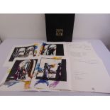 The Book of Ruth 1996 limited edition 103/125 with eighteen signed woodcuts signed by Maty Grunberg,